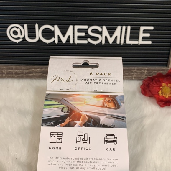 Mod Lush Auto Collection Scented Air Fresheners 6 Pack - Picture 5 of 5